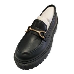 Quipid black chunky loafers